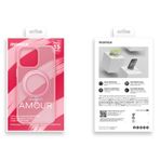 Momax iPhone 15 Pro Max Roller MagSafe Standlı Kılıf Pembe