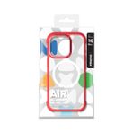 MOMAX Iphone 16 Pro AiR Serisi Darbeye Dayanıklı Magsafe Kılıf (Red)