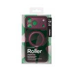 MOMAX Iphone 17 Pro Max Roller Serisi 360° dönebilen halka standlı Magsafe Kılıf (Bordo)
