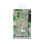 MOMAX Iphone 17 Roller Serisi 360° dönebilen halka standlı Magsafe Kılıf (Açık Bej)