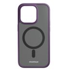 Momax Mag Safe Hybrid Apple iPhone 14 Pro Kılıf Mor