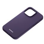Momax Mag Safe Liquid Silicone Apple iPhone 14 Pro Kılıf Mor