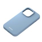 Momax Mag Safe Liquid Silicone Apple iPhone 14 Pro Max Kılıf Açık Mavi