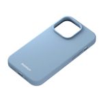 Momax MagSafe Liquid Silicone Apple iPhone 14 Plus Kılıf Açık Mavi