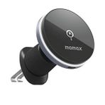 Momax Q.mag Mount 5 15w Magnetic Wireless Şarjlı Araç İçi Telefon Tutucu Siyah