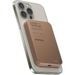 Momax Q Mag X1 10000 Mah Magsafe Powerbank Desert Titanium - Sarı