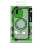 Momax Roller Case Form Manyetik Kasa Iphone 16 Pro Kılıf Gri