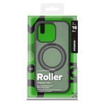 Momax Roller Case Form Manyetik Kasa Iphone 16 Pro Kılıf Siyah