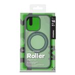 Momax Roller Case Form Manyetik Kasa Iphone 16 Pro Max Kılıf Yeşil