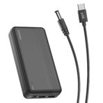 Momax Süperbox Type-C Kablo ve 20.000 mAh Siyah Powerbank