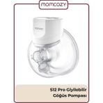 Momcozy S12 Pro Kablosuz Göğüs Pompası ( Tekli ) - Beyaz