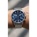 Momentus Gümüş Çelik Kordon Erkek Kol Saati SC381S-11SS - Lacivert - Gümüş