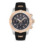 Momentus SM365T-05BR Siyah Rose Gold Erkek Kol Saati