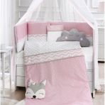 Momishop Fox Uyku Seti Pembe