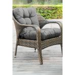 MoMMe BAMBU SANDALYE MİNDERİ 53X106 CM ANTRASİT GRİ