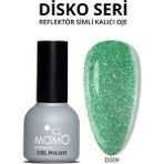 Momo D009 Yeşil 10 ml Disko Kalıcı Oje