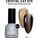 Momo Professional CC02 10 ml Kristal Kedi Gözü Kalıcı Oje