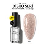 Momo Professional Disko D004 Nude Pembe 10 ml Kalıcı Oje