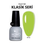 Momo Professional K112 Fıstık Yeşili 14 ml Kalıcı Oje