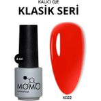 Momo Professional Kalıcı Oje K022 Canlı Kırmızı 4 ml Uzun Süreli Kalıcılık ve Yüksek Renk Pigmenti