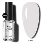 MOMO professional Kalıcı Oje K041, Kar Beyazı, 10 ml