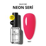MOMO professional Kalıcı Oje N007 Neon Barbi Pembe 10 ml