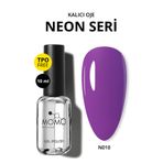 MOMO professional Kalıcı Oje N010 Neon Mor 10 ml