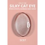 MOMO professional Korean Cat Eye, Silky Cat Eye, Kedi Gözü Oje, SC07 Gül Kurusu, 10 ml