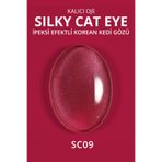 MOMO professional Korean Cat Eye, Silky Cat Eye, Kedi Gözü Oje, SC09 Vişne Çürüğü, 10 ml
