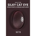 MOMO professional Korean Cat Eye, Silky Cat Eye, Kedi Gözü Oje, SC15 Bordo Mürdüm, 10 ml