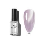 MOMO professional Korean Silky Cat Eye Gel Polish, Kedi Gözü Kalıcı Oje, SC01 Lila, 10 ml