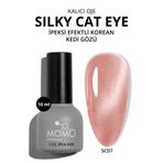 MOMO professional Korean Silky Cat Eye Gel Polish, Kedi Gözü Kalıcı Oje, SC07 Gül Kurusu, 10 ml