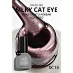 MOMO professional Korean Silky Cat Eye Gel Polish, Kedi Gözü Kalıcı Oje, SC15 Bordo Mürdüm, 10 ml