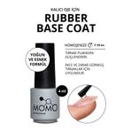 Momo Professional Rubber Base Coat 4 ml Kalıcı Oje