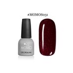 Momo Professional S031 14 ml Parıltılı Vişne Kalıcı Oje