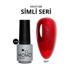 Momo Professional S037 Simli Vişne Çürüğü 4 ml Kalıcı Oje
