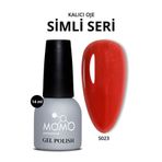 Momo S023 Işıltılı Klasik Kırmızı 14 ml Kalıcı Oje