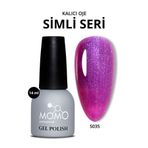 Momo S035 Mavi Sedefli Mor 14 ml Kalıcı Oje