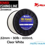 Momoi Hi Catch 30 lb 0.52 mm 600 mt Şeffaf Misina