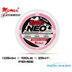 Momoi Hi-Catch FC %100 Neo 100 Lb 25 mt Pink Misina