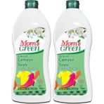 Mom's Green 2'li Set Bitkisel Çamaşır Suyu- Beyaz Çiçekler Eco 2 x 750 ml - 1,5 lt