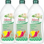 Mom's Green 3'lü Set Bitkisel Konsantre Çamaşır Suyu Sabun Kokulu Eco ( 750 ml x 3 )