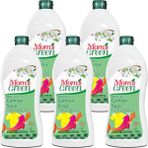 Mom's Green 5'li Set Bitkisel Çamaşır Suyu - Beyaz Çiçekler Eco (5 adet x 750 ml)