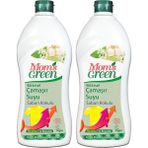 Mom's Green Bitkisel Çamaşır Suyu 1,5 lt Sabun Kokulu Konsantre Temizlik Ürünü
