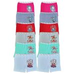 Mom's Lab 12Li Kız Çocuk Renkli Likralı Pamuklu Boxer Külot;Çok Renkli 7-8 Yaş,TYBXS4AGGRA6D9BJ03