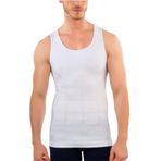 Mom's Lab Erkek Korse Atlet;Beyaz 2Xl,UNI91123604