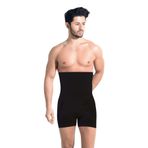 Mom's Lab Erkek Toparlayıcı Dikişsiz Yüksek Bel Göbek Saklayan Duble Korse Siyah 6013;Siyah S/M
