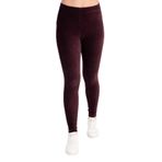 Mom's Lab Fitilli Kadife Tayt Bordo Kadın Fitilli Kadife Yüksek Bel Tayt; Xl XL