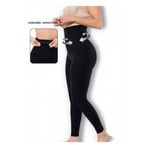 Mom's Lab Lazer Kesim-Hayalet Korse 2 Beden Incelten Yüksek Bel Korseli Tayt;Siyah L/Xl,21123553388759