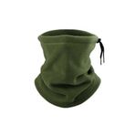 Mom's Lab Polar Boyunluk & Polar Bere Unisex Askeri Tip Bere/Boyunluk;Haki Renk